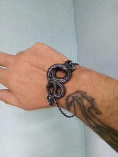 Viper Bracelet, Necklace And Ornament 3D Printer Model