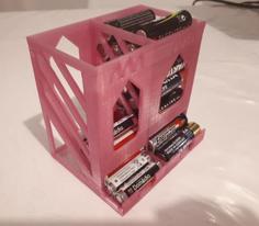 Battery Dispenser Dual : AAA & AA REMIX 3D Printer Model