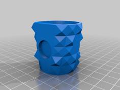 Small Cactus Pot 3D Printer Model