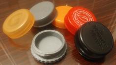 Sports Drink Lid Pill Case 3D Printer Model