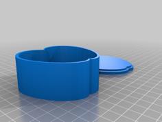 Apple Box With Lid 3D Printer Model