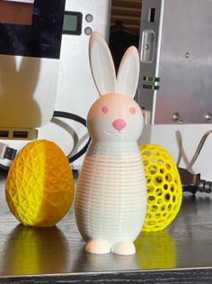 Easter Bunny Springo 3D Printer Model