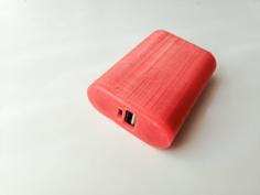 Power Bank With Two18650 Batteries 3D Printer Model