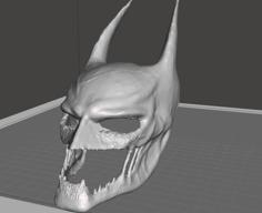 Batman Knightmare Mask For Halloween 3D Printer Model