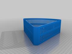 Lazy Susan Cabinet Basket 3D Printer Model