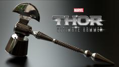 Thor Ultimate Hammer 3D Printer Model