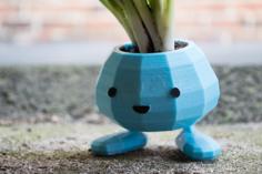 Oddish Planter With Snap Together Legs! 3D Printer Model