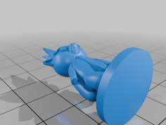 Furry Figure(binpasum) 3D Printer Model