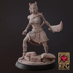 Catwoman Kohaku 3D Printer Model