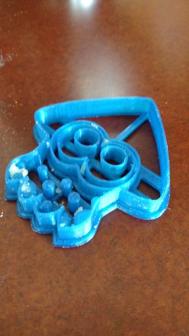 Splatoon Squid Cookie Cutter 3D Printer Model