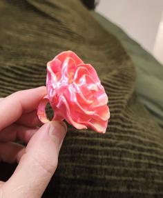 Valentine Rose Ring 3D Printer Model