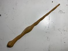 Harry Potter Branch Wand 3D Printer Model