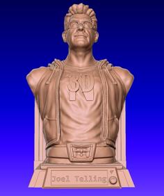 3D Printing Nerd – Joel Telling Bust 3D Printer Model