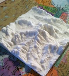 Mt. Washington New Hampshire 3D Printer Model