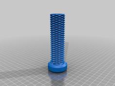 Hollow Two Way Screw / Bolt 3D Printer Model