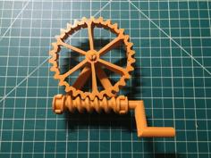 Worm Drive Gears Redux 3D Printer Model