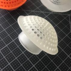 Bathtub/Shower Strainer 3D Printer Model