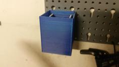 Pegboard Penholder Or Simple Box 3D Printer Model