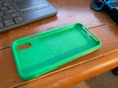 IPhone XR Flexible Case V3 3D Printer Model