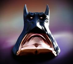 Grumpy Batman 3D Printer Model