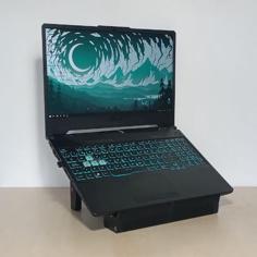 Sturdy Laptop Stand 3D Printer Model