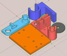 Y-Stage Drop-In 3D Printer Model