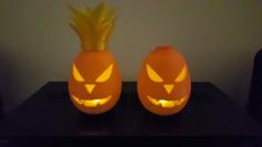 Pineapple-o-lantern 3D Printer Model