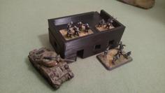 WW2 In 15mm – North Africa House 1 3D Printer Model