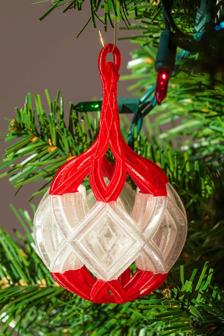 Christmas Balls With Integrated Stems 3D Printer Model