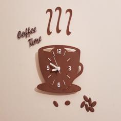 Coffee Time Kitchen Clock 3D Printer Model