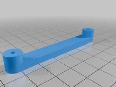 Bruiser / P407 Rear Body Mount Lowered 3D Printer Model