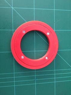 Parametric Slew Bearing 3D Printer Model