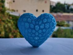 Voronoi Heart Collection 3D Printer Model