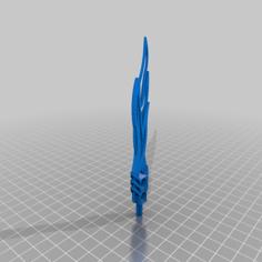 Tahu’s Fire Sword 3D Printer Model