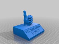 Participation Trophy 3D Printer Model