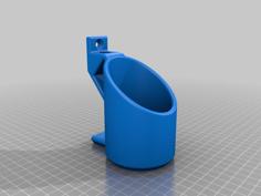 Wall Mount For Cans (57mm) 3D Printer Model