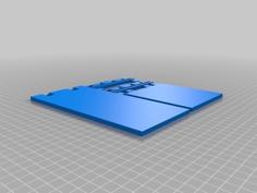 Barbie Single Bed 3D Printer Model