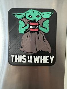 Buff Grogu – This Is The Whey 3D Printer Model