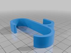 Bathroom Radiator / Heater Hook 3D Printer Model