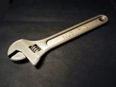 Fully Assembled More 3D Printable Wrench (customizable) 3D Printer Model