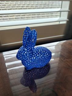 Voronoi Easter Bunny 3D Printer Model