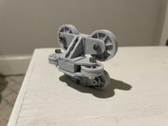 Roller Coaster Wheel Bogie 3D Printer Model