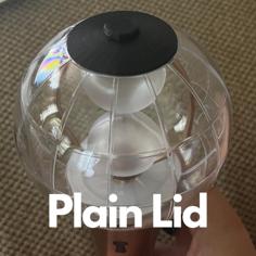 Lightiny Ver. 2 Replacement Lid (ATEEZ Lightstick Part) 3D Printer Model