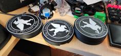 Louisville Astronomical Society Coasters 3D Printer Model