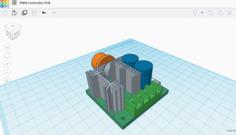 PWM Controller PCB 3D Printer Model