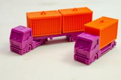 Trucks For My Container Ships 3D Printer Model