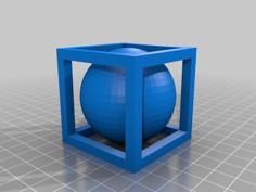 Ball In A Cage 3D Printer Model