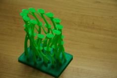 Spiral Flowers 3D Printer Model