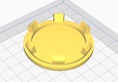 Wheel Rim Center Cap 60mm 3D Printer Model