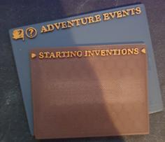 Robinson Crusoe Card Dividers 3D Printer Model